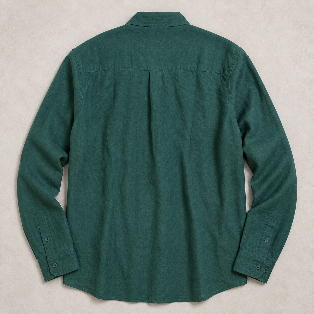 Relaxed Linen Shirt - Deep Teal