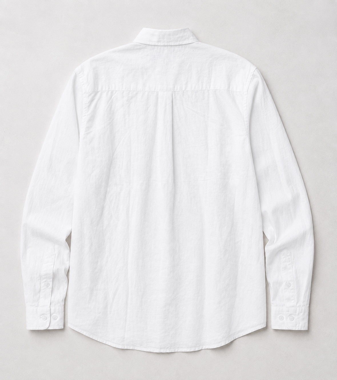 Relaxed Linen Shirt - White