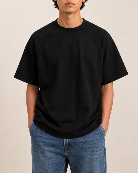 Standard Raglan T-Shirt - Black