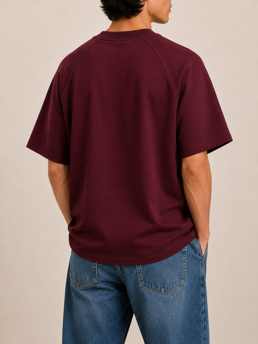 Standard Raglan T-Shirt - Burgundy