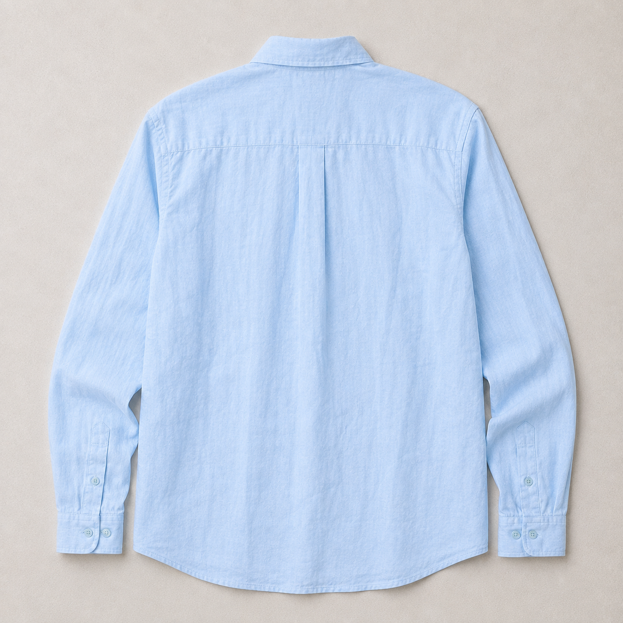 Relaxed Linen Shirt - Sky Blue