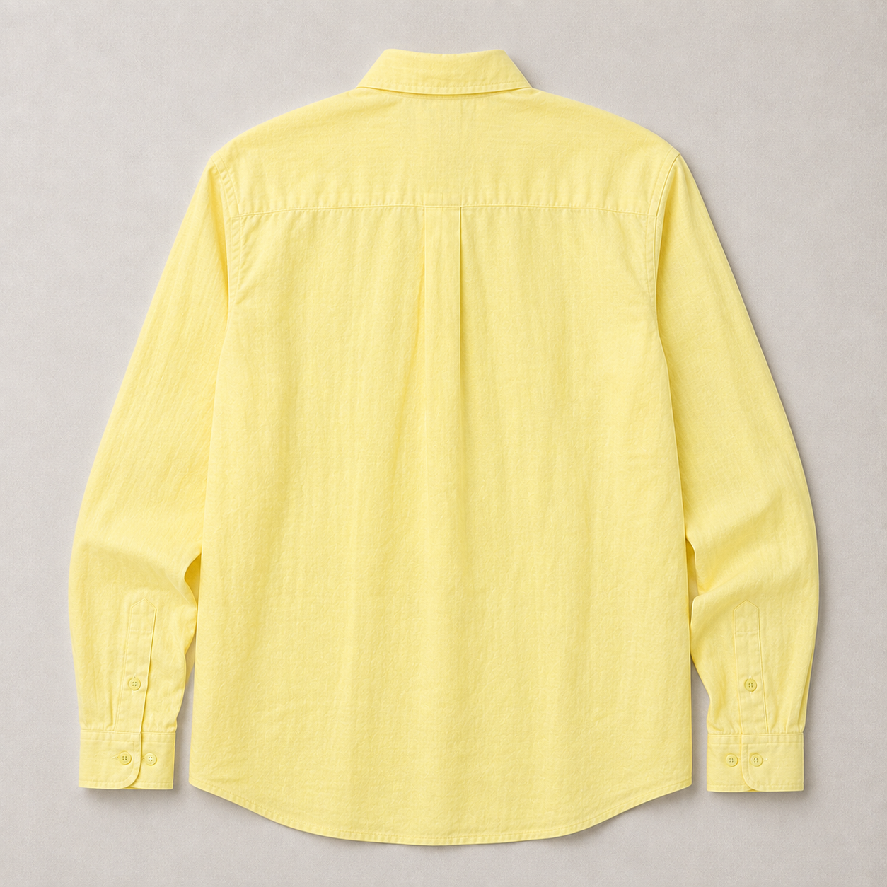 Relaxed Linen Shirt - Butter Yellow
