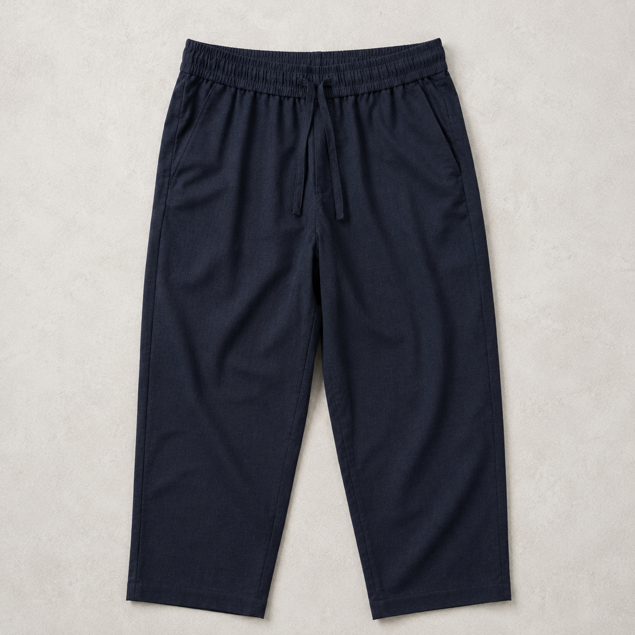 Line Relaxed Drawstring Trousers – Graphite Grey