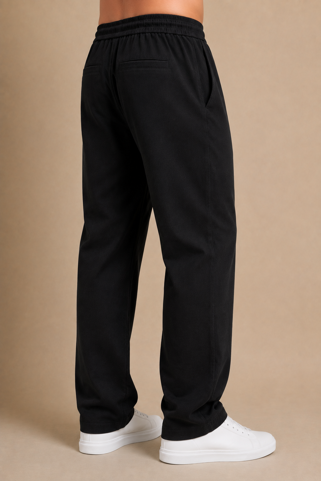 Line Relaxed Drawstring Trousers – Graphite Grey