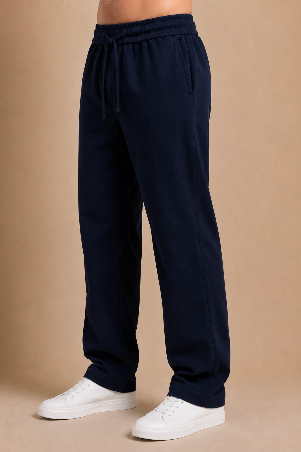 Line Relaxed Drawstring Trousers – Graphite Grey