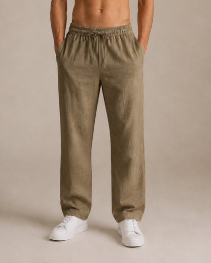 Standard Relaxed Trouser - Muted Olive
